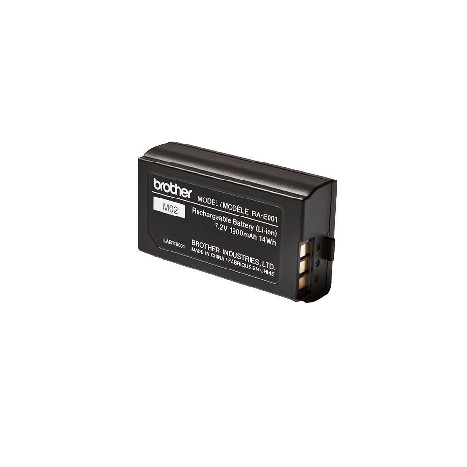 Genuine Brother BA-E001 Rechargeable Printer Battery
